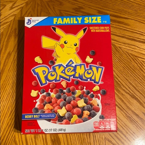 Pokémon Gerneral Mills Cereal